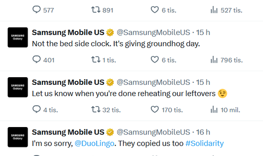 FOTO Samsung se opako sprdao s Appleovim predstavljanjem ure&dstrok;aja: 'I oni su nas kopirali'