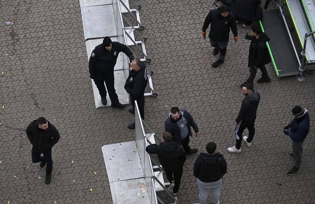 Zagreb: Doček brončanih rukometaša, pogled iz zraka 