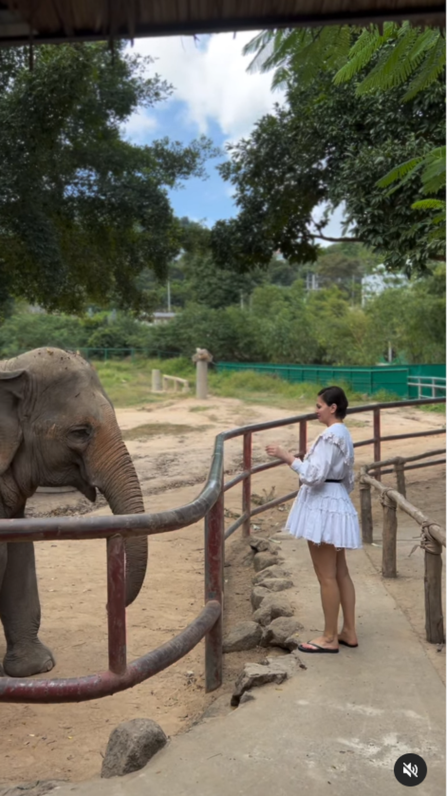 Nina Badrić uživa na lokaciji sa snimanja serije 'Bijeli lotos'