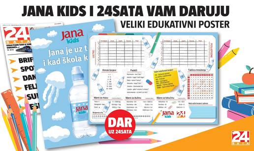 Top dar za sve čitatelje 24sata: Edukativni poster za školarce