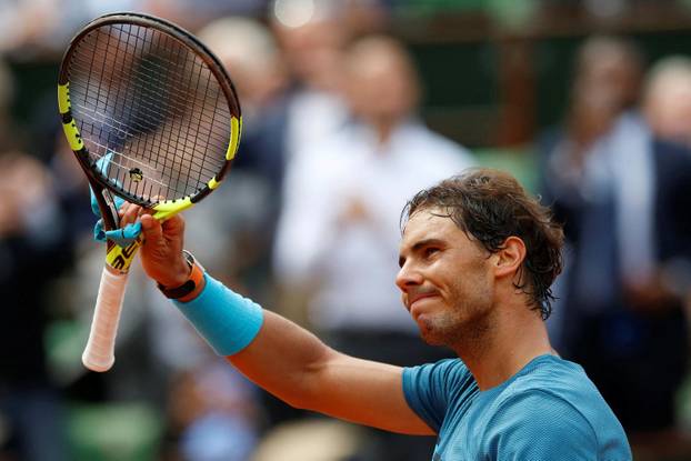 FILE PHOTO: Tennis - French Open - Roland Garros - Rafael Nadal of Spain vs Facundo Bagnis of Argentina