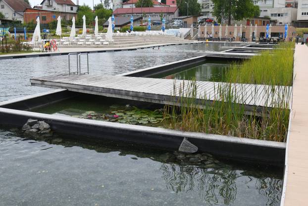 Čazma: Otvorena sezona kupanja na jedinom biološkom bazenu u Hrvatskoj