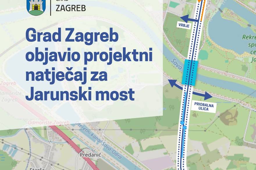 Grad Zagreb gradi most 'te&zcaron;ak' 140 mil. &euro;: Evo kad kre&cacute;u radovi