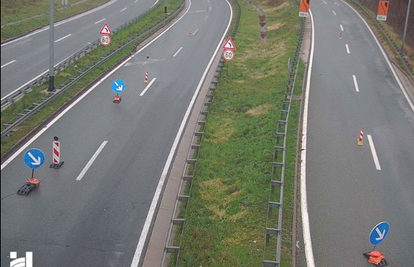 Vozilo u kvaru na A6 između čvora Orehovica i čvora Čavle