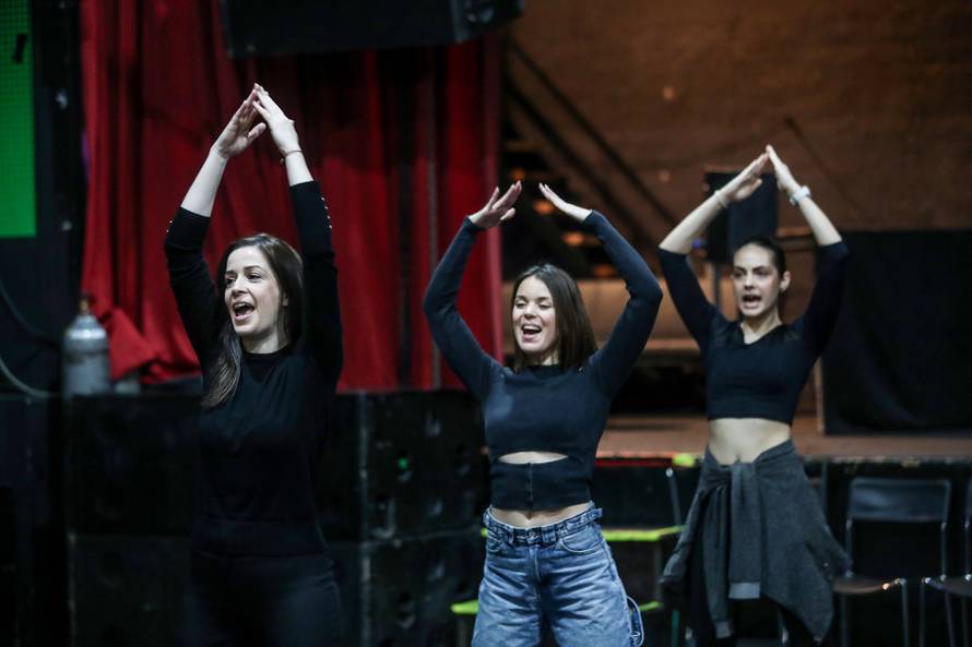 Zagreb: Proba u Boogaloou za show Studio 54