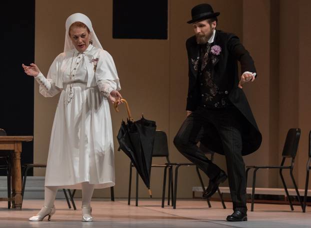 Generalna proba najpoznatije hrvatske operete Mala Floramye