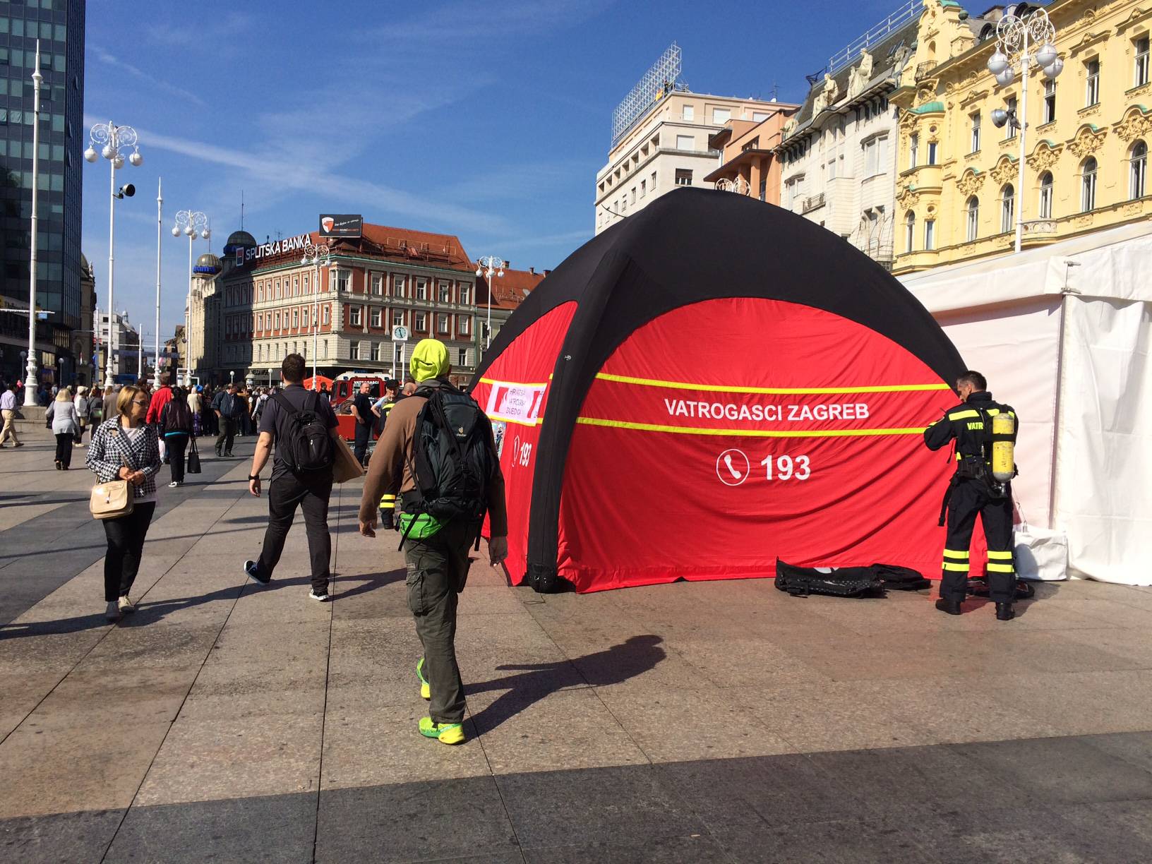 'Dani zaštite i sigurnosti' na Jelačićevom trgu u Zagrebu