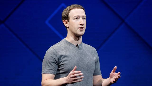 FILE PHOTO: Facebook Founder and CEO Zuckerberg speaks in San Jose