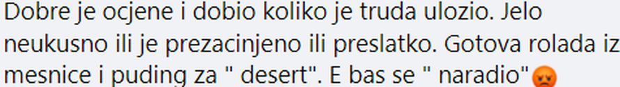 Gledatelji Večere opleli po Ivici: 'Hvali se i onda na kraju skuha puding za desert! E katastrofa!'