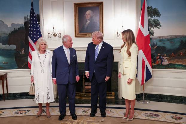 Britain's King Charles and Queen Camilla in the United States for state visit