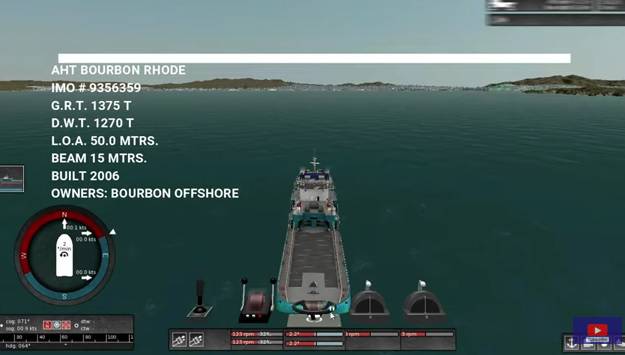 Simulacija: Objavio posljednju plovidbu Bourbon Rhodea