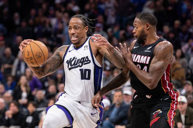 NBA: Miami Heat at Sacramento Kings