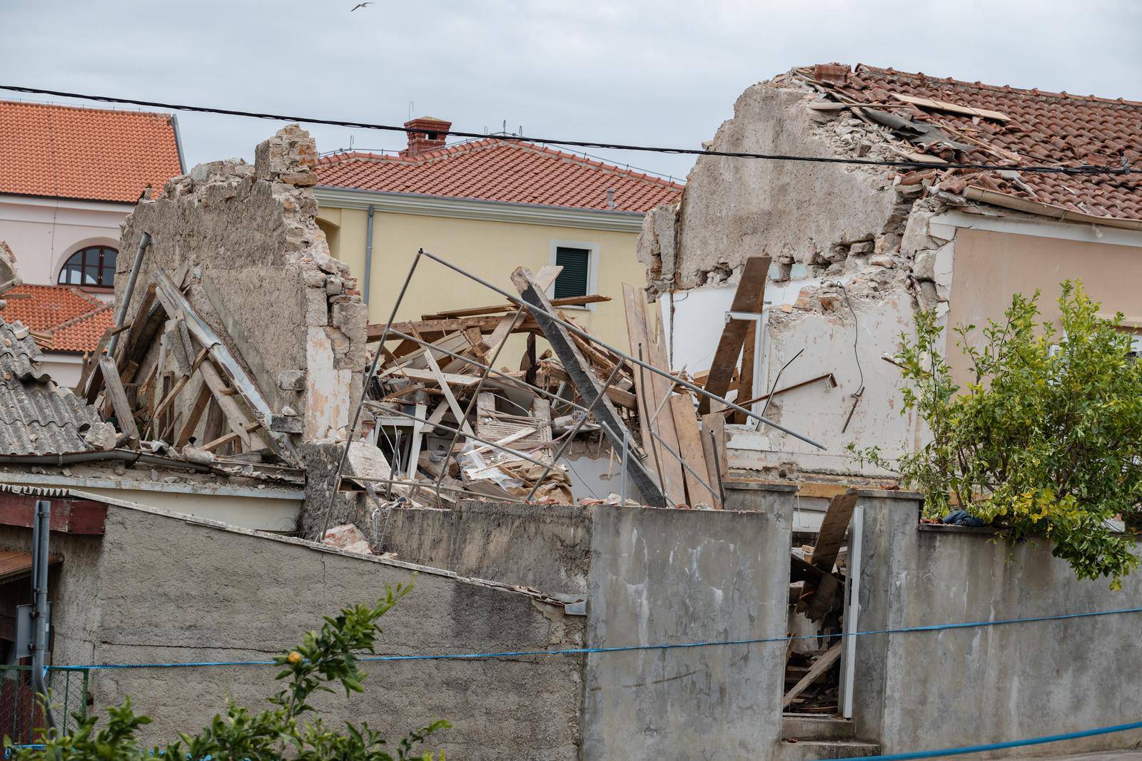 U mjestu Preko eksplodirala kuća