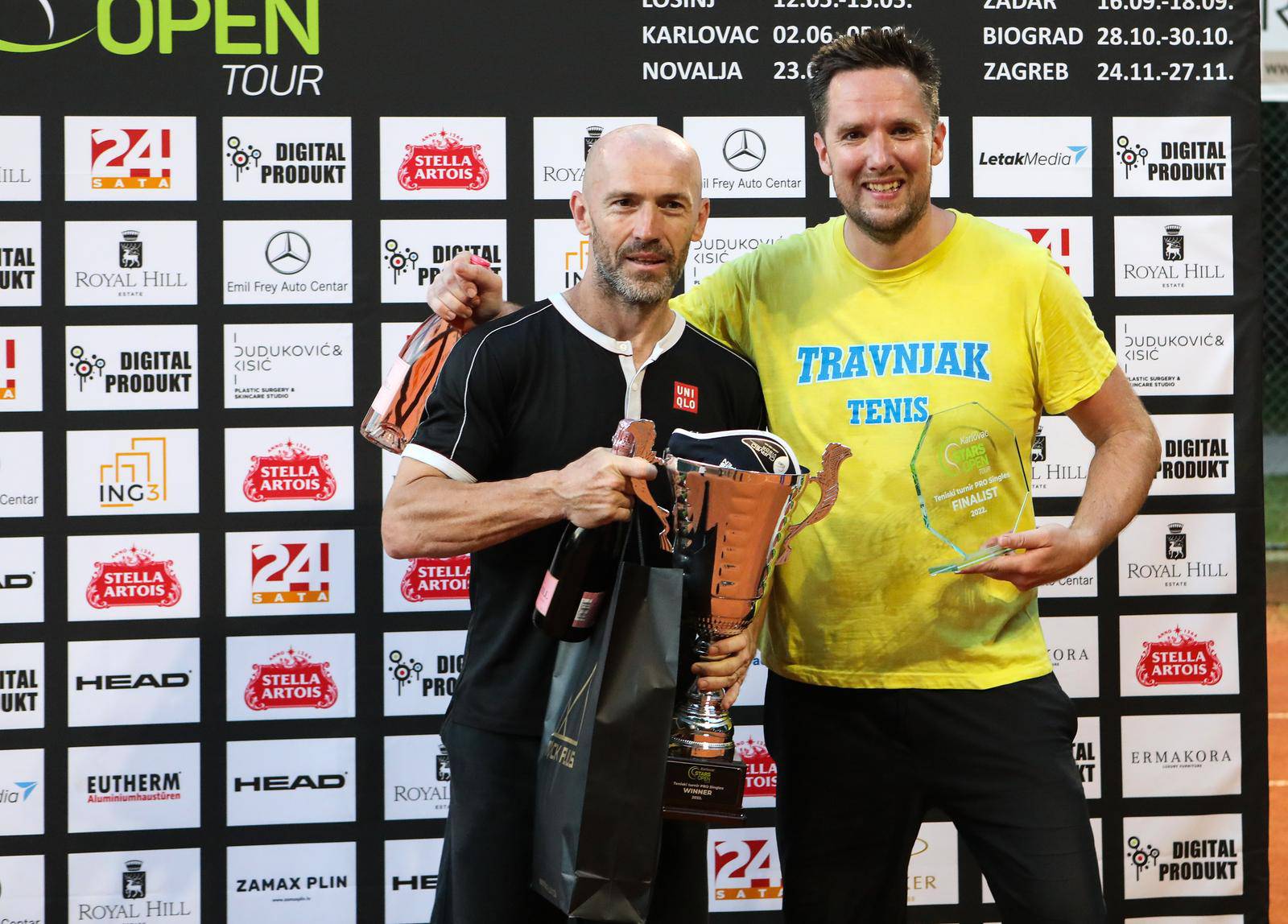 Karlovac: Završen je teniski turnir Stars Open Tour 