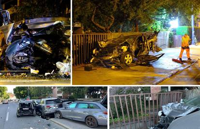 VIDEO 'Izgleda k'o da je ispod preše bio': Pijan rasturio šest automobila, ima teške ozljede