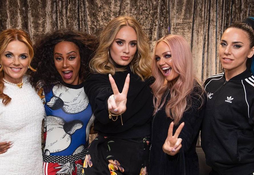 Adele partijala sa Spajsicama nakon koncerta na Wembleyju