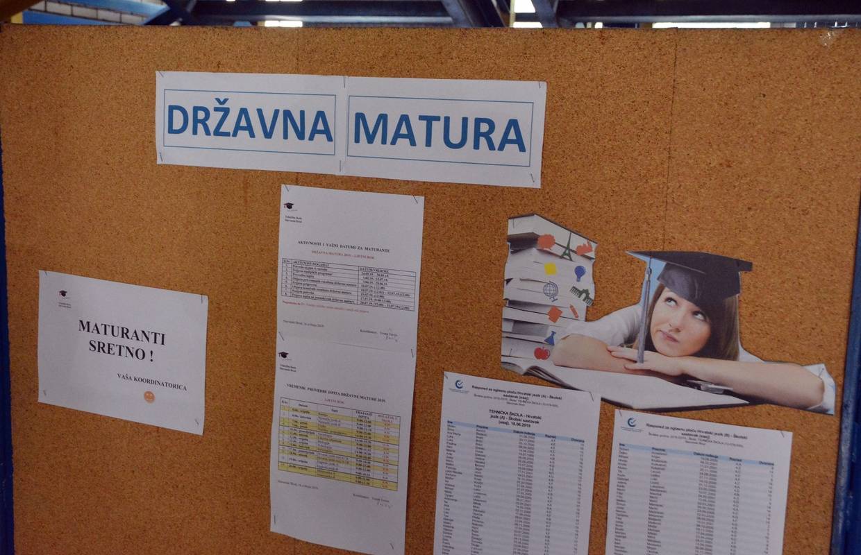 Sretno svima! Počeo je ljetni rok državne mature, u petak se piše A razina engleskog jezika