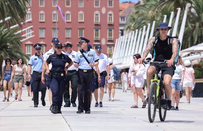 FOTO Policajci iz Poljske, Češke, Italije i Francuske  u Splitu: Na raspolaganju svojim građanima