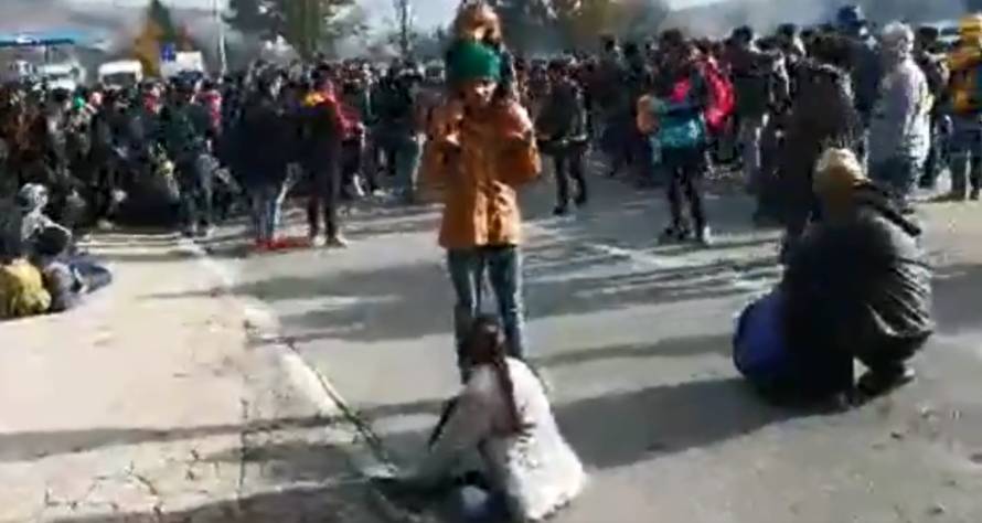 Migranti ih gađali kamenjem: Lakše ozlijeđena dva policajca