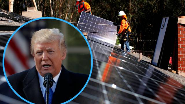 Trumpov novi udarac: Uveo je visoke carine na solarne ploče