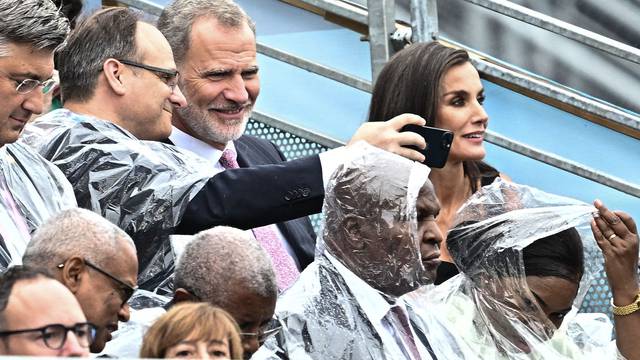 Paris 2024 - Spanish Royals At Opening Ceremony, France - 26 Jul 2024