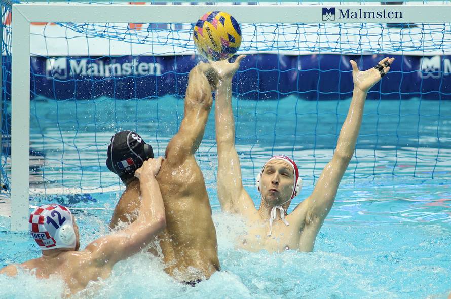 Hrvatski vaterpolisti u drugom susretu Svjetskog kupa svladali Francusku