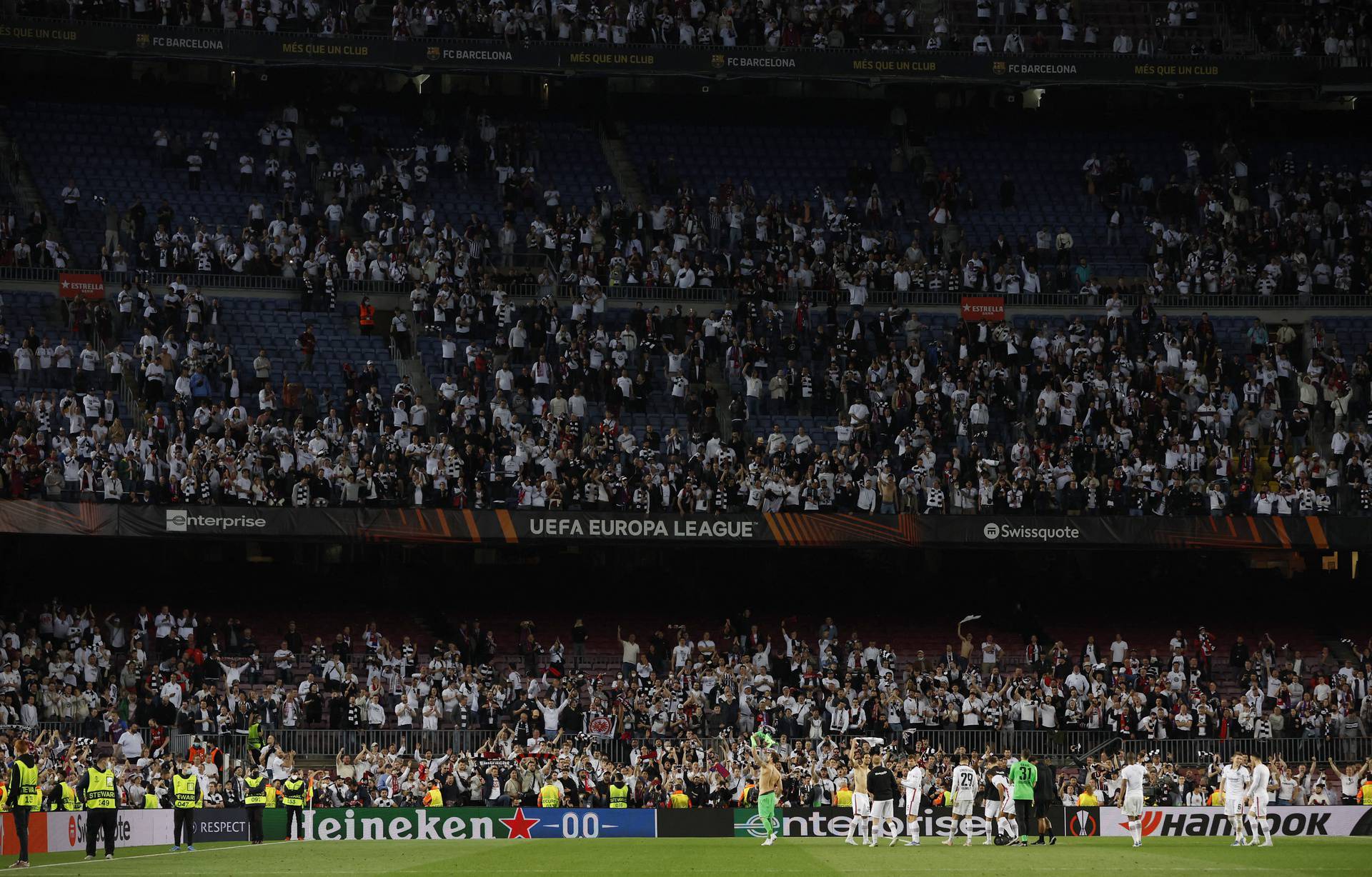 Europa League - Quarter Final - Second Leg - FC Barcelona v Eintracht Frankfurt