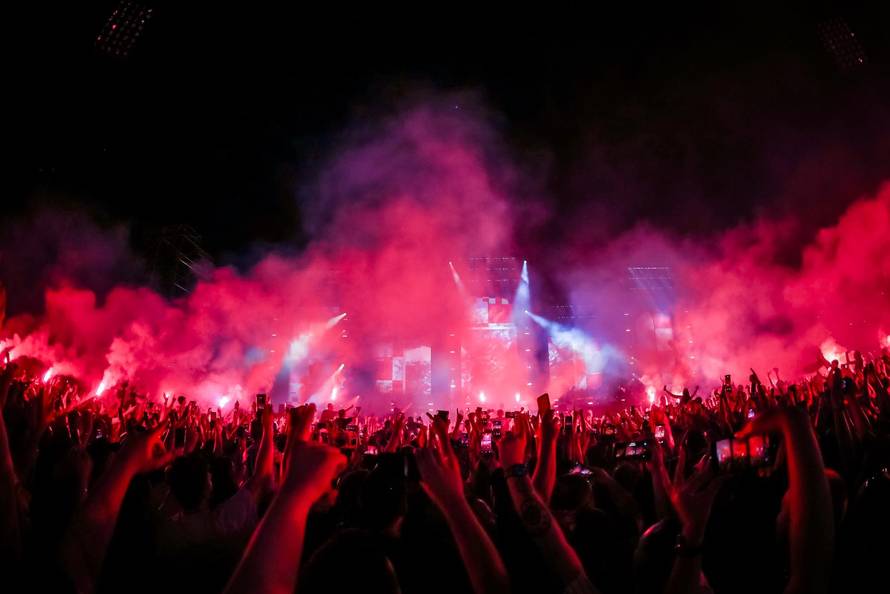Šibenik: Koncert Marka Perkovića Thomsona na Šibenskom Šubićevcu