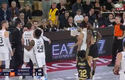 VIDEO Ovakvoga ga još nismo vidjeli! Bijesni Hezonja krenuo na suce, suigrači ga zaustavili