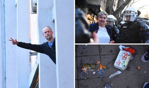 FOTO Jajima na Vučićevce: Ljudi u Nišu zasuli gradonačelnika, na kraju otkazali stranački skup