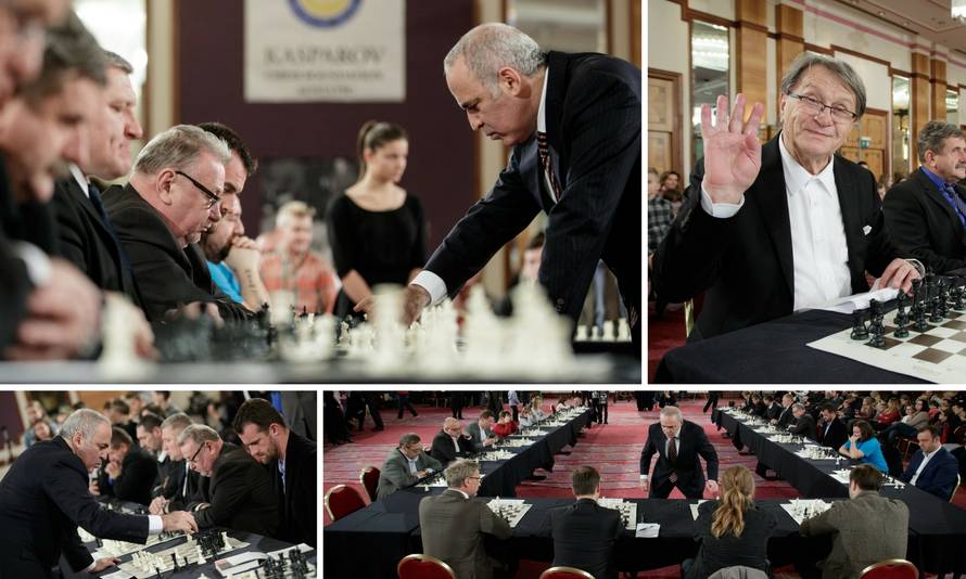 Ćiro, Šeks i Martin pokušali se suprotstaviti Gariju Kasparovu