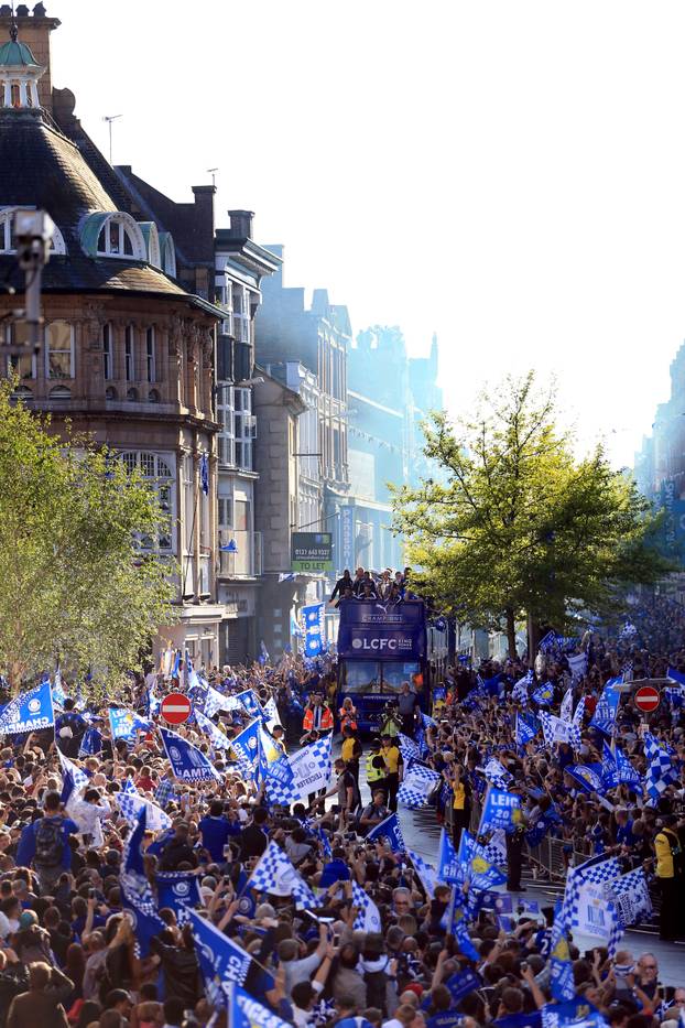 Leicester: Leicester City paradom kroz grad proslavio naslov prvaka Premierlige