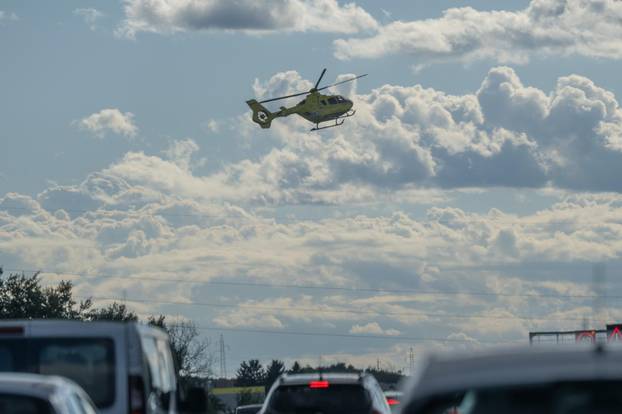 Sveti Ivan Zelina: Sudar automobila i motora na autocesti A4 u smjeru Zagreba