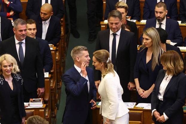 Inaugural session of Hungary's parliament in Budapest