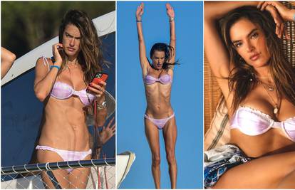 Alessandra Ambrosio 'brčka' se u Brazilu u minijaturnom badiću