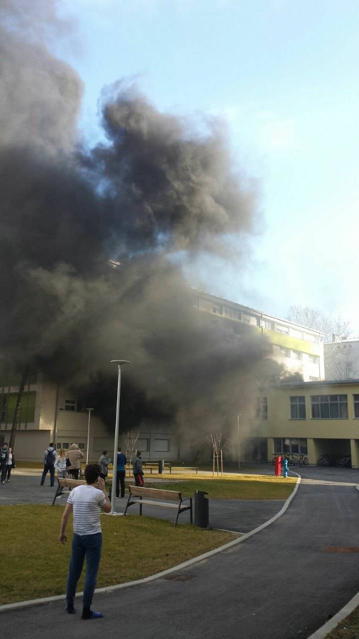 Požar u studentskom domu, u metežu je stradala prolaznica