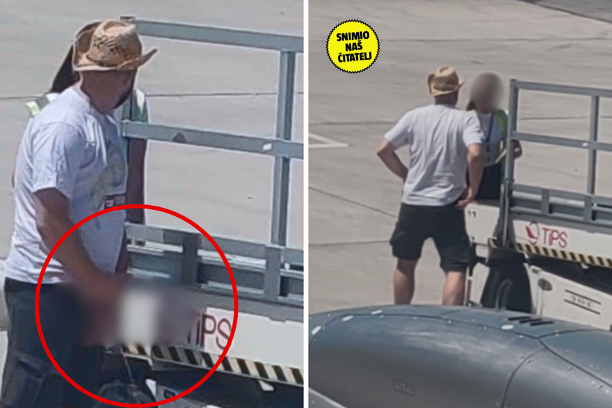 Mu&scaron;karac urinirao nasred piste u zadarskoj Zra&ccaron;noj luci