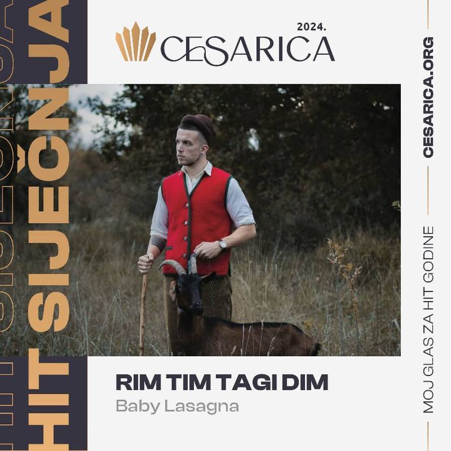 Baby Lasagna osvojio i Cesaricu