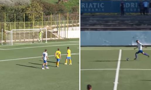 VIDEO Pogledajte gol dragulja 'bilih': S centra lobao golmana!