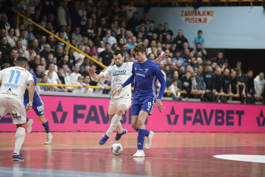 Rijeka: Uzvratna utakmica finala Hrvatskog malonogometnog kupa, HMNK Rijeka - Futsal Dinamo