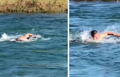 Tko se još kupa u toploj vodi? Khabib pliva u ledenoj rijeci...