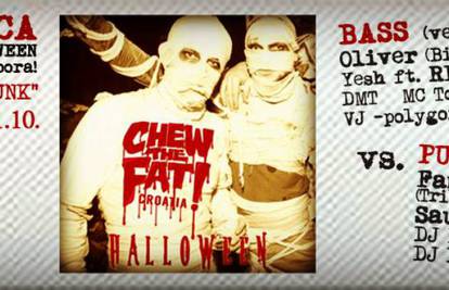 Chew The Fat! - bass vs. punk Halloween izdanje u Tvornici