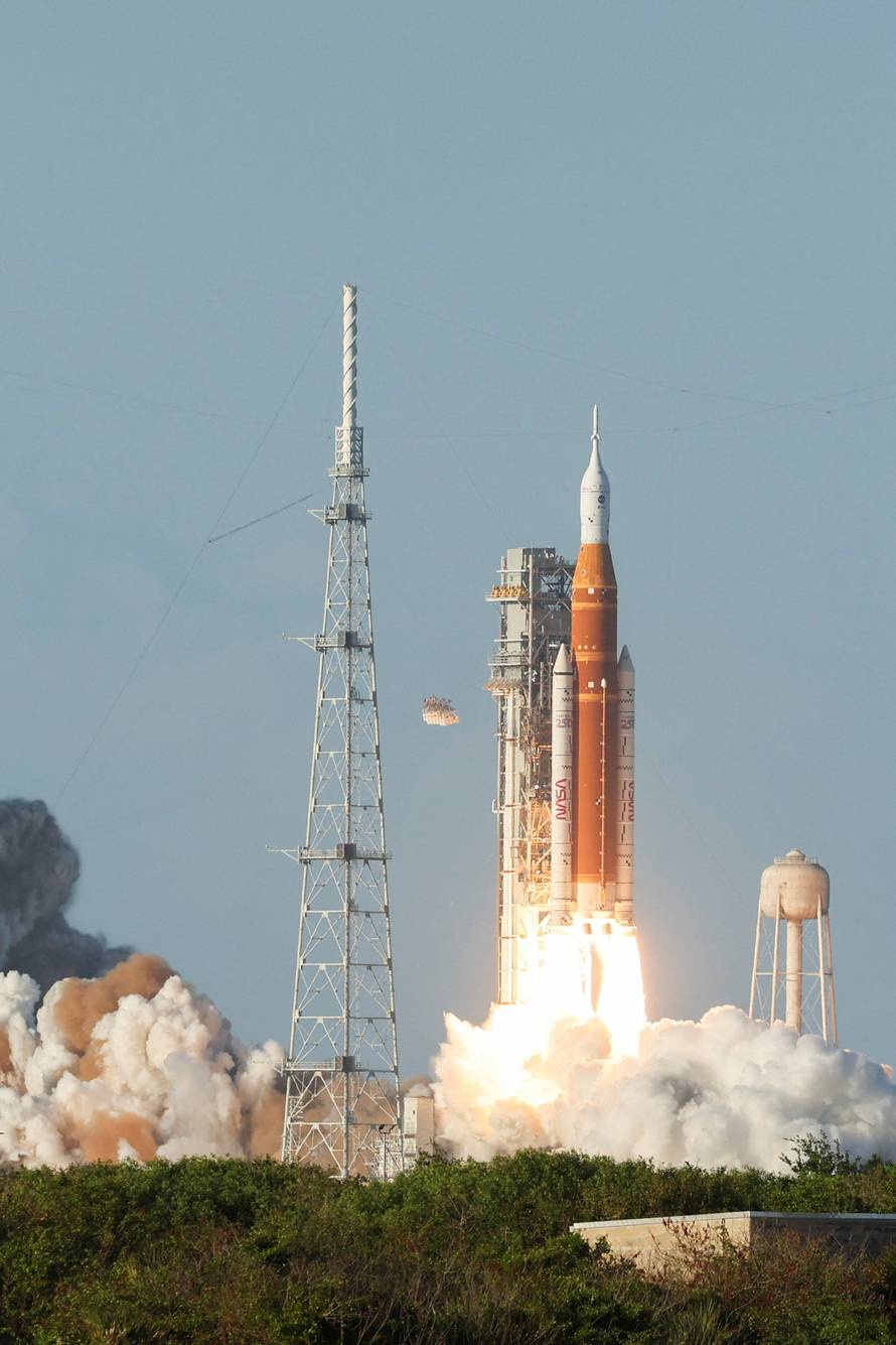 Artemis II launch in Cape Canaveral