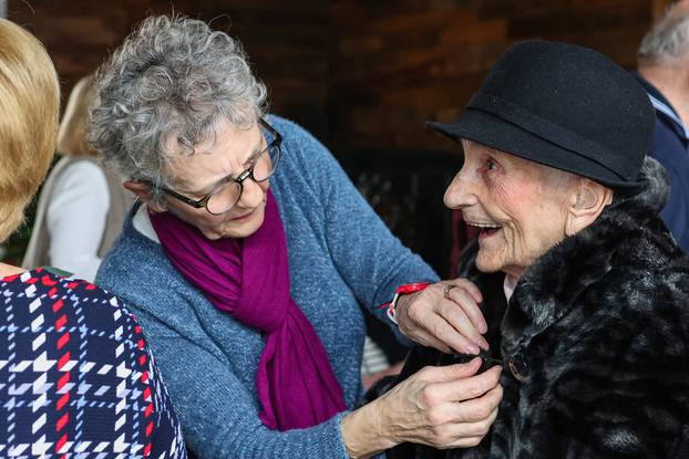 24SATA Proslava 107. ro?endana Ivke Br?i?, najstarije Zagrep?anke