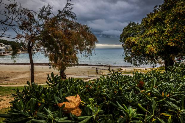 Split: Jesen na plaži Bačvice