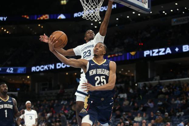 NBA: New Orleans Pelicans at Memphis Grizzlies
