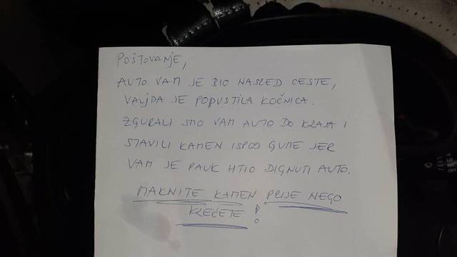 U Zagrebu pomogao čovjeku u nevolji i ostavio poruku: Želim mu se zahvaliti, neka mi se javi