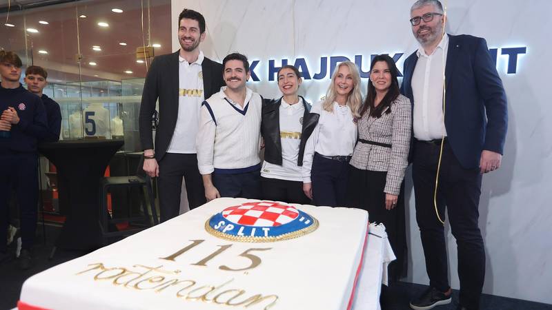 Predsjednik Bilić je za rođendan Hajduka zaželio kamp, dogovor za novi stadion i naslov prvaka