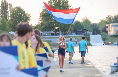 FOTO Najbolji europski studenti veslači na Jarunu: Martin bio na otvaranju, na finalima Sinković