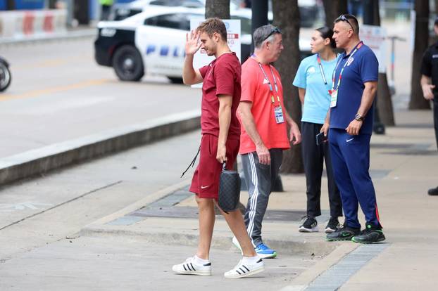 Dallas: Hrvatski nogometni reprezetativci odlaze na trening
